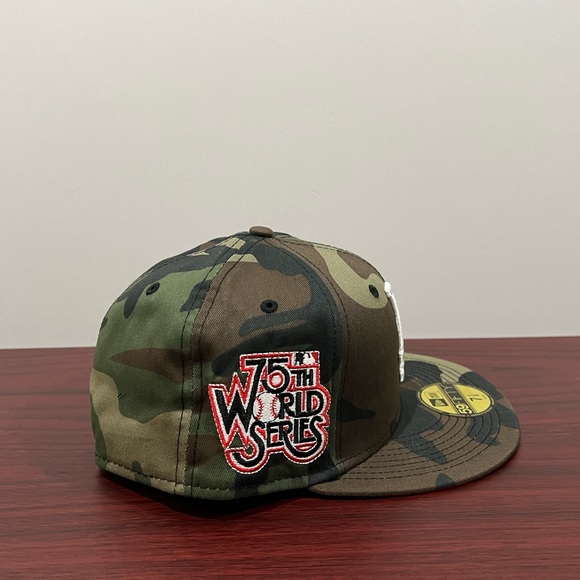 New Era, 59Fifty Fitted Hat, Los Angeles Dodgers, 75th World Series, Camouflage - Picture 3 of 10